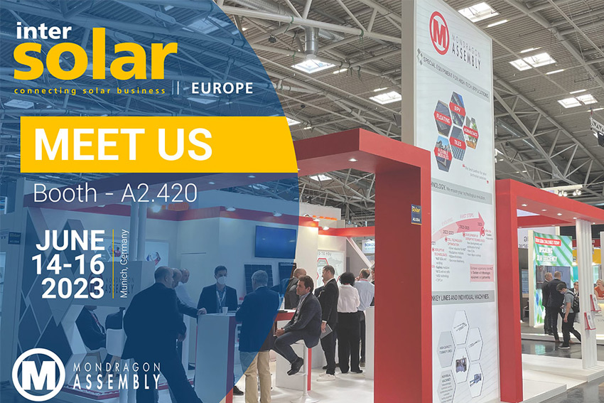 Mondragon Assembly Is Ready For Intersolar Europe 2023, And You ...